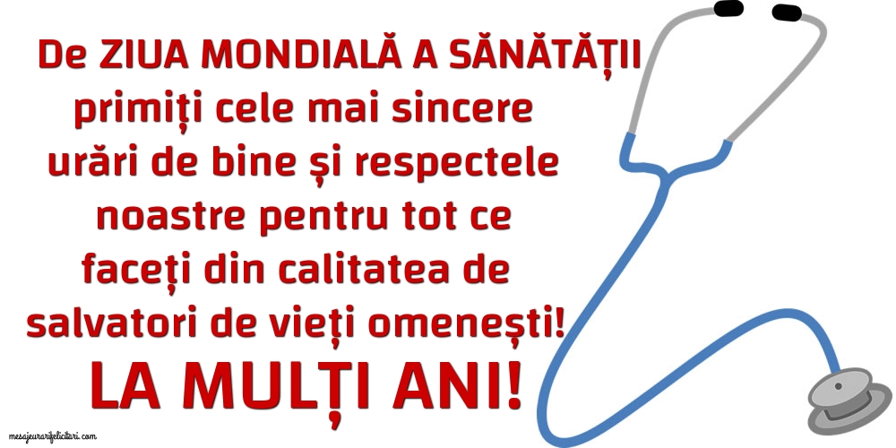 La mulți ani!