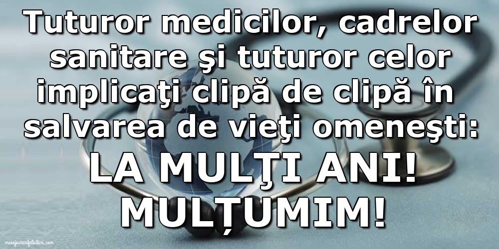Ziua Sănătăţii 7 aprilie - Ziua Mondială a Sănătății