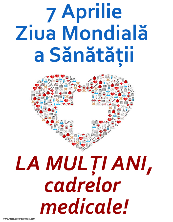LA MULŢI ANI, cadrelor medicale!