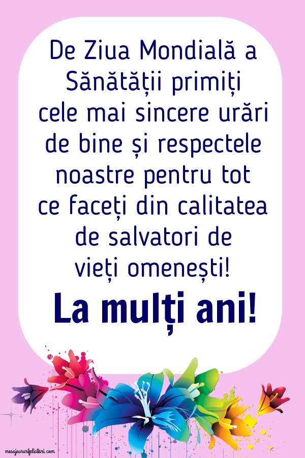 La mulți ani!