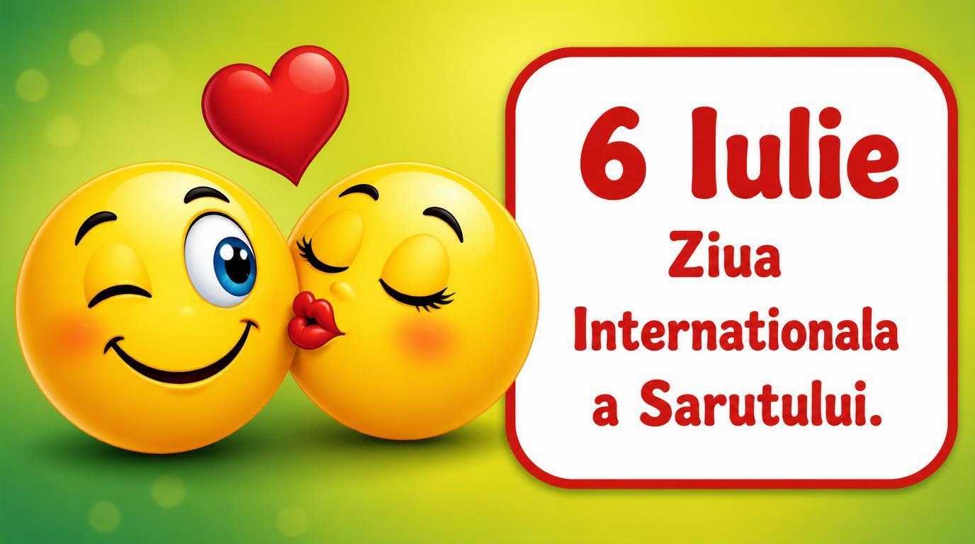 6 Iulie Ziua Internationala a Sarutului