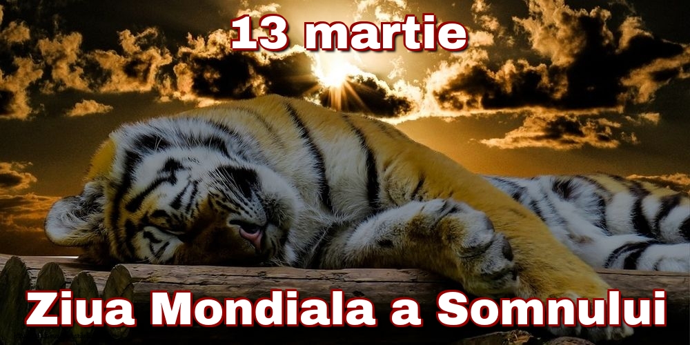 Felicitari de Ziua Somnului - 13 martie Ziua Mondiala a Somnului - mesajeurarifelicitari.com