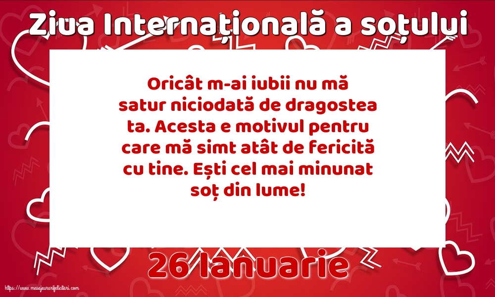 26 Ianuarie - Ziua Internațională a soțului