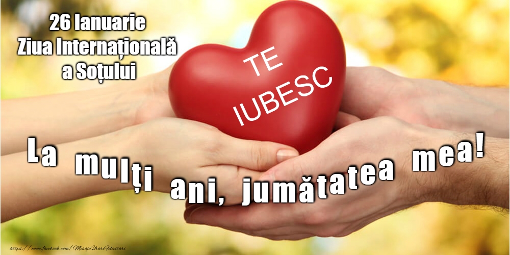 La mulți ani de Ziua Internațională a Soțului!