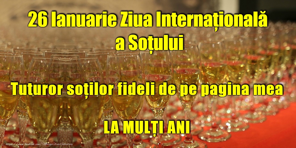 La mulți ani de Ziua Internațională a Soțului!