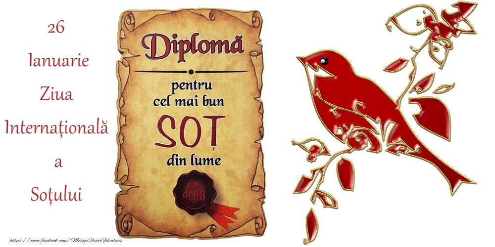 Felicitari de Ziua Sotului - La mulți ani de Ziua Internațională a Soțului! - mesajeurarifelicitari.com