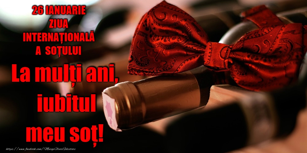 La mulți ani de Ziua Internațională a Soțului!
