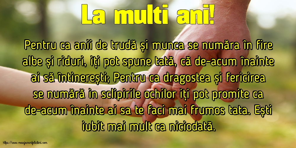 La multi ani!