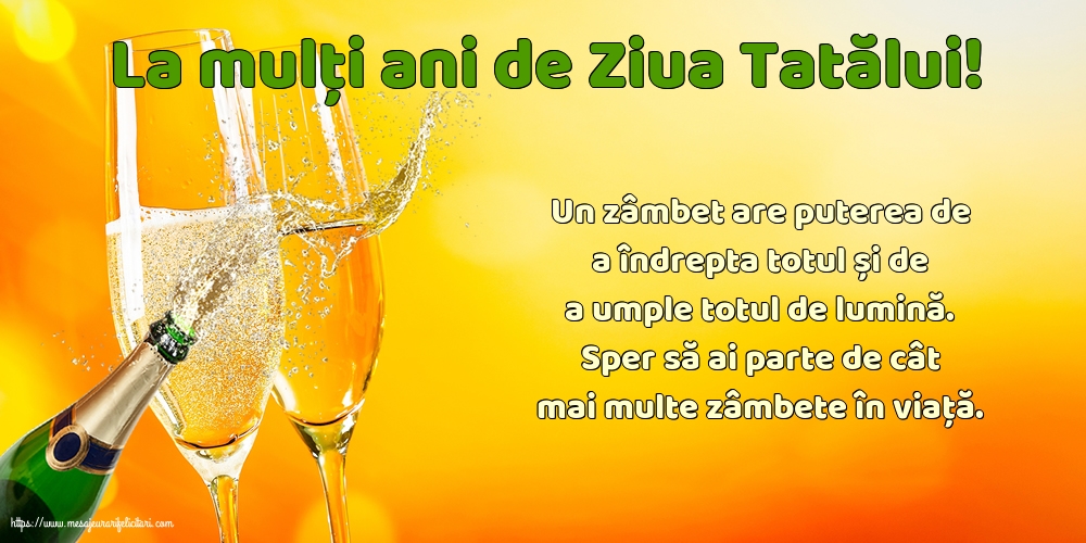 Ziua Tatalui La mulți ani de Ziua Tatălui!