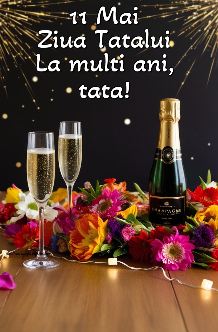 11 Mai Ziua Tatalui La multi ani, tata!