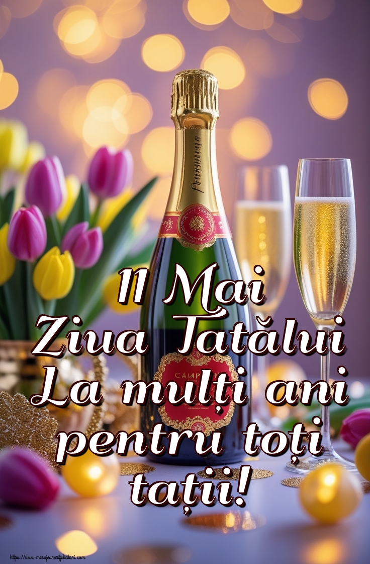 11 Mai Ziua Tatălui La mulți ani pentru toți tații!