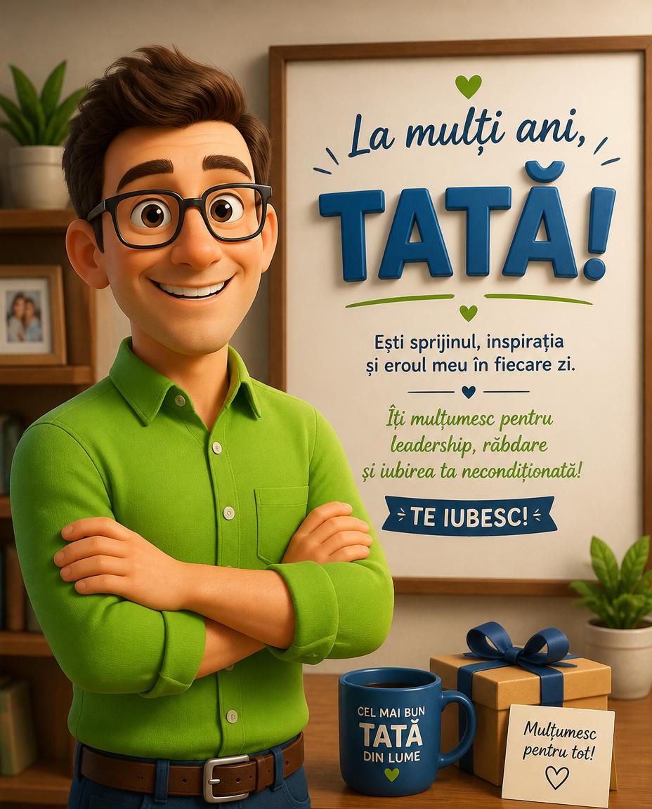 10 Mai Ziua Tatalui La multi ani, tata!