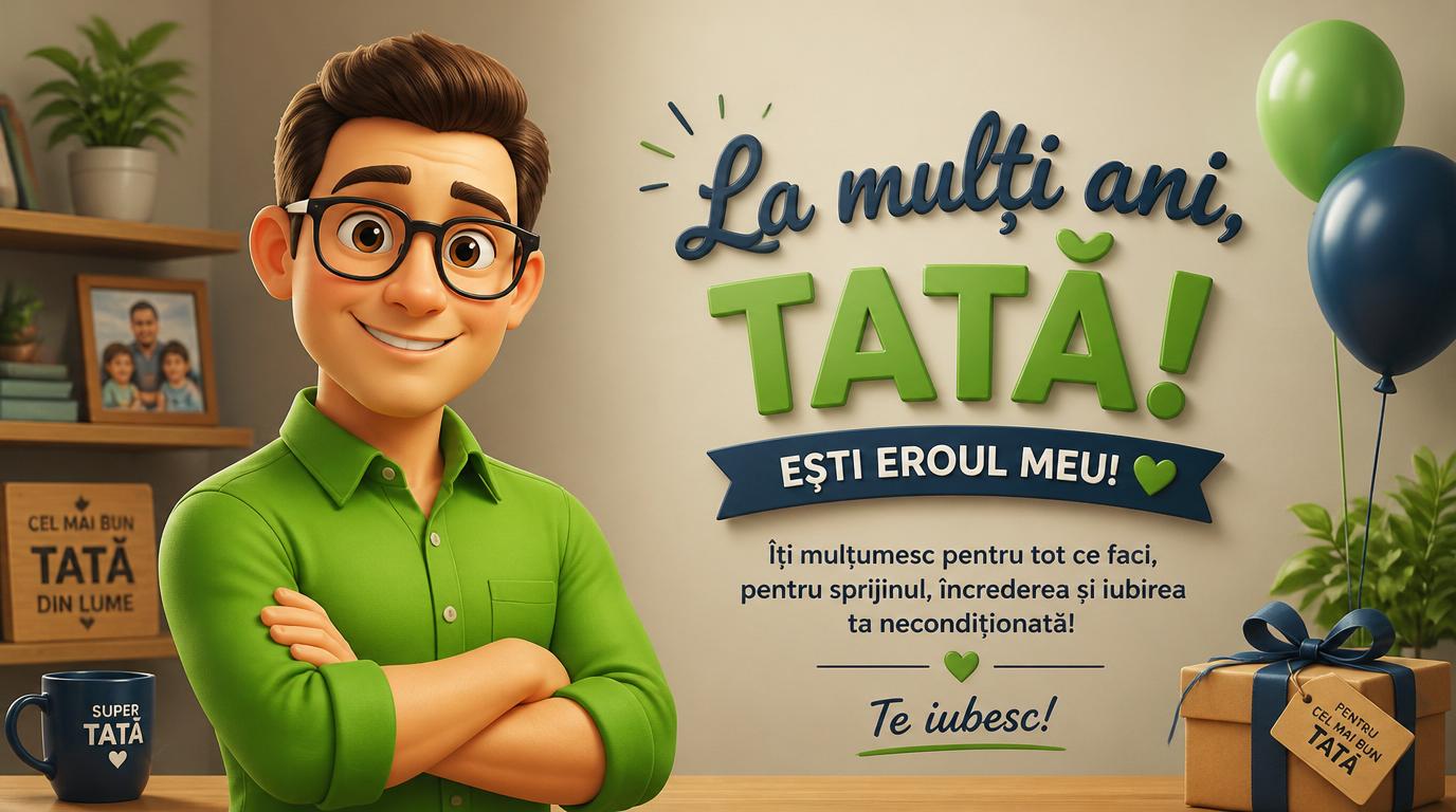10 Mai Ziua Tatalui La multi ani, tata!