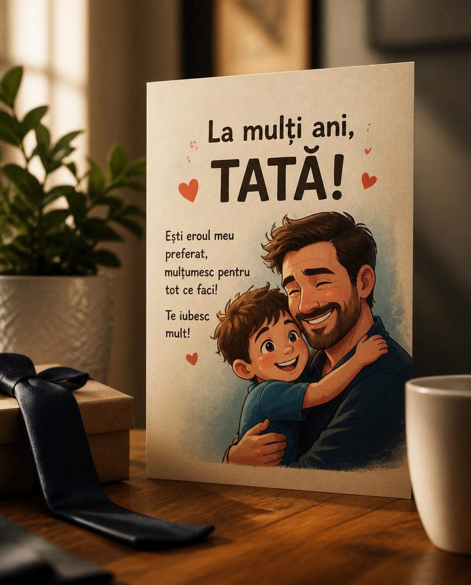 10 Mai Ziua Tatalui La multi ani, tata!