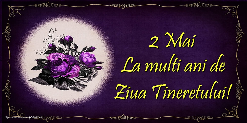 2 Mai La multi ani de Ziua Tineretului!