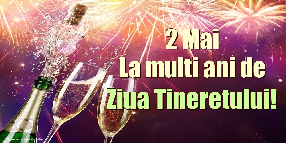 2 Mai La multi ani de Ziua Tineretului!
