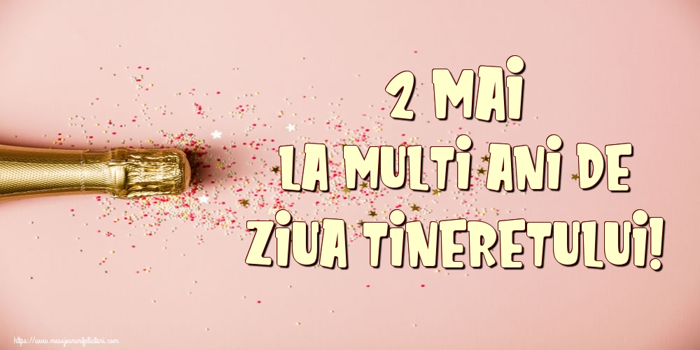 2 Mai La multi ani de Ziua Tineretului!