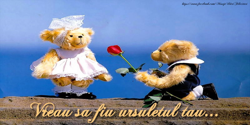 Vreau sa fiu ursuletul tau...