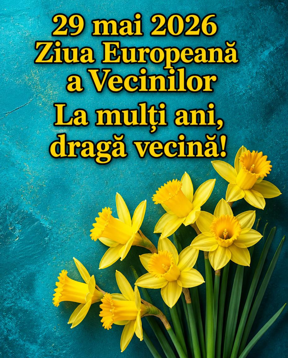 Ziua Europeană a Vecinilor La mulţi ani