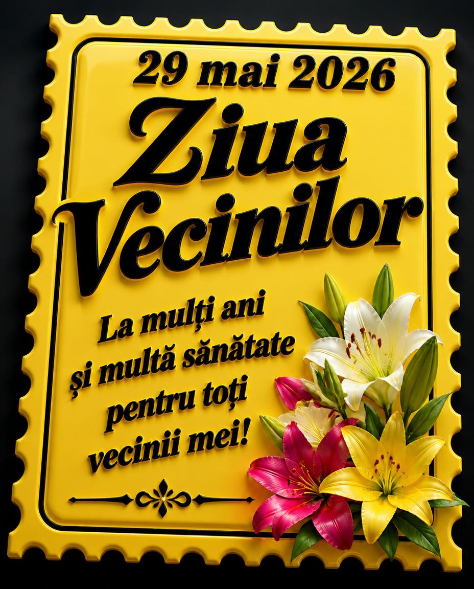 Ziua Europeană a Vecinilor La mulţi ani
