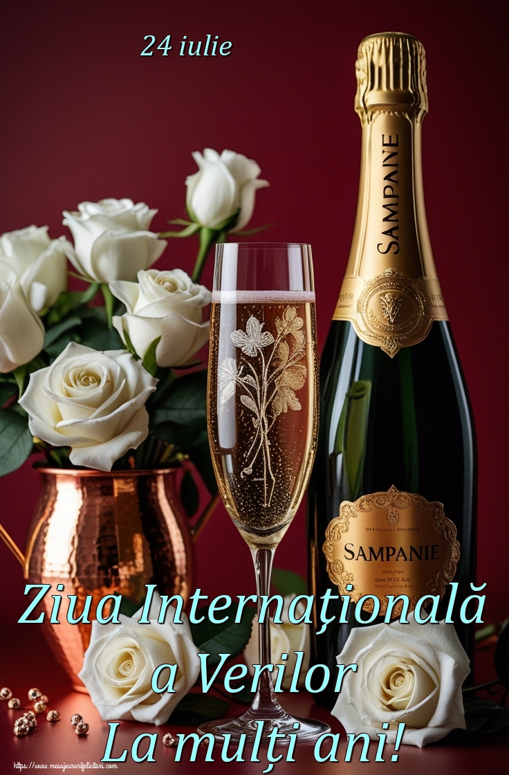 24 iulie Ziua Internaţională a Verilor La mulți ani!