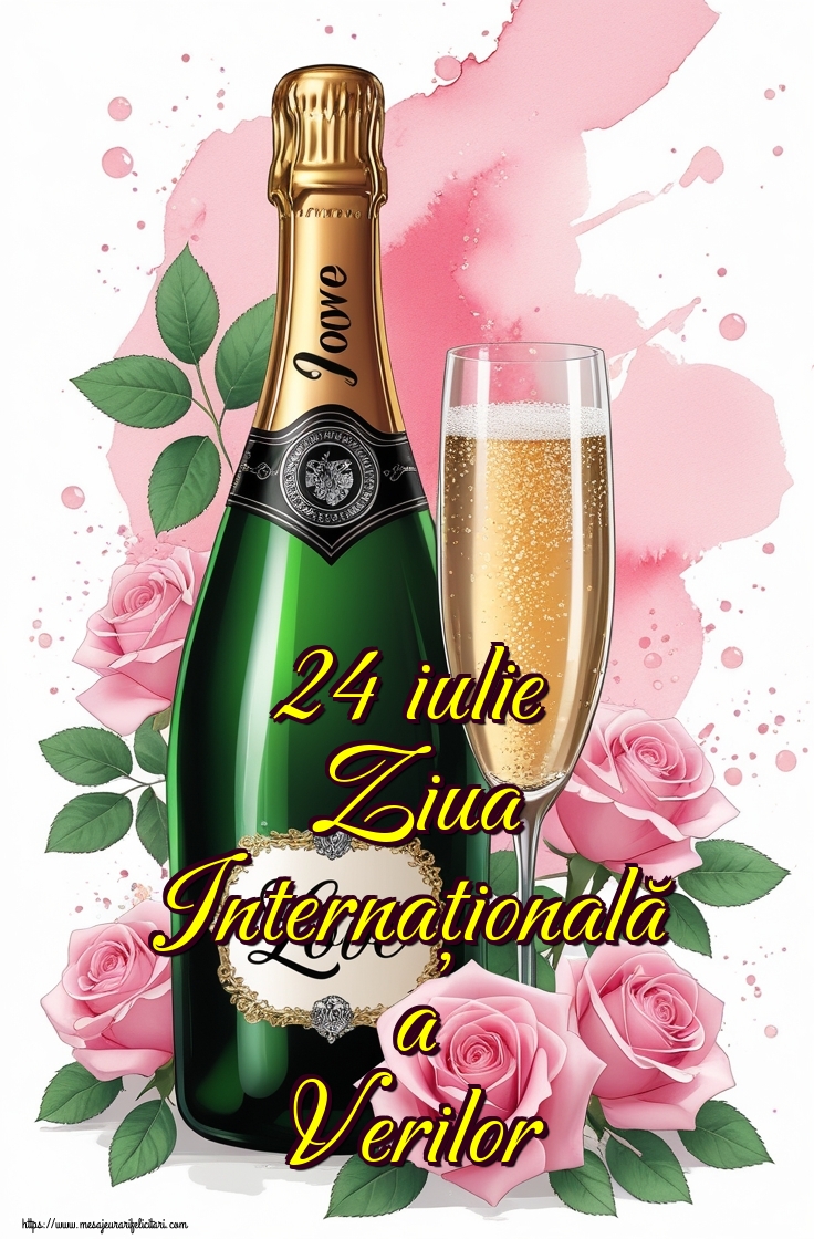 Felicitari de Ziua Verilor - 24 iulie Ziua Internațională a Verilor - mesajeurarifelicitari.com