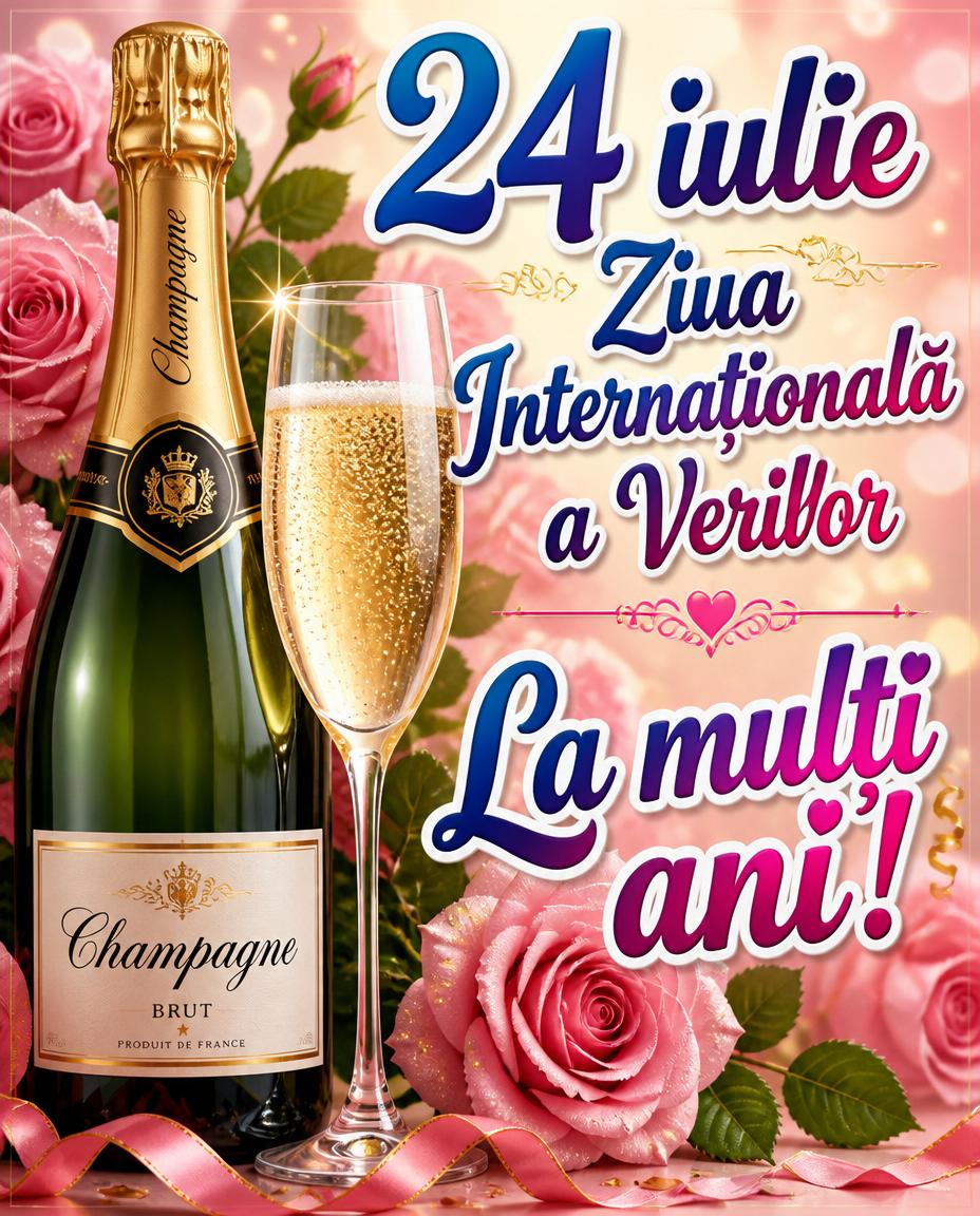 24 iulie Ziua Internațională a Verilor La mulți ani