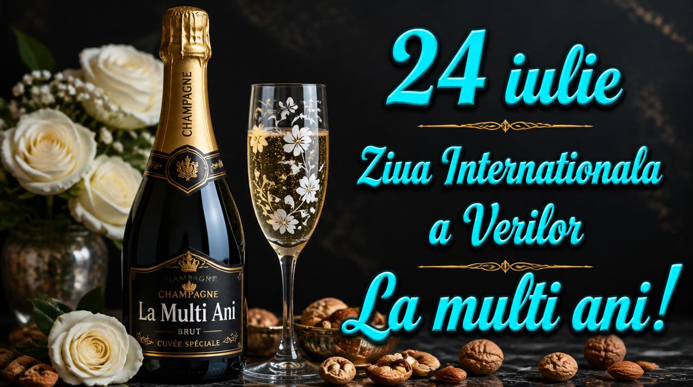 24 iulie Ziua Internaţională a Verilor La mulți ani!