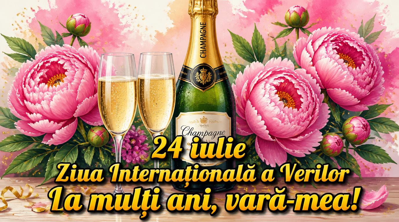 24 iulie Ziua Internațională a Verilor La mulți ani, vară-mea!