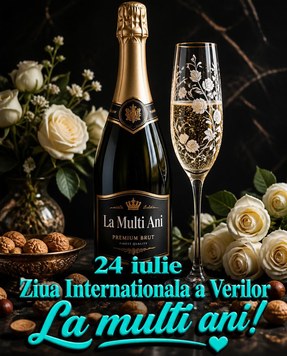 24 iulie Ziua Internaţională a Verilor La mulți ani!