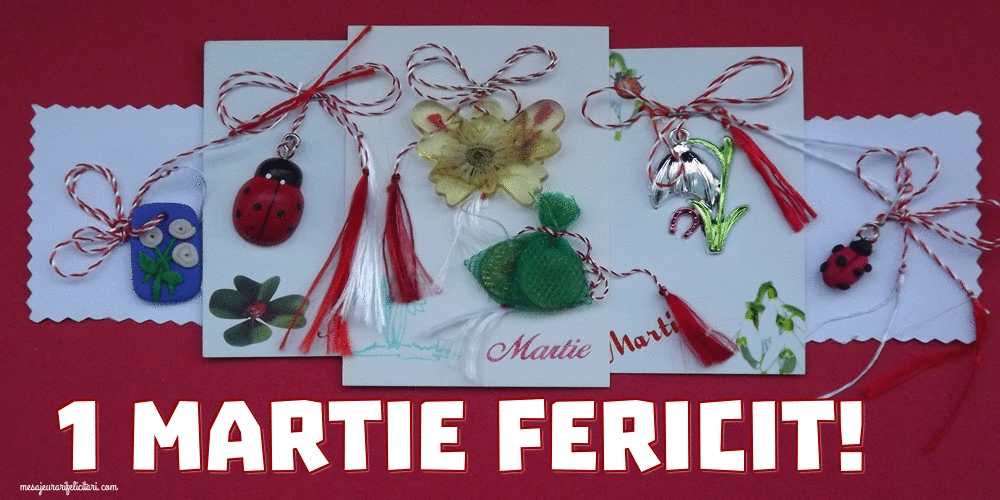 Felicitari animate de 1 Martie - 1 Martie Fericit!