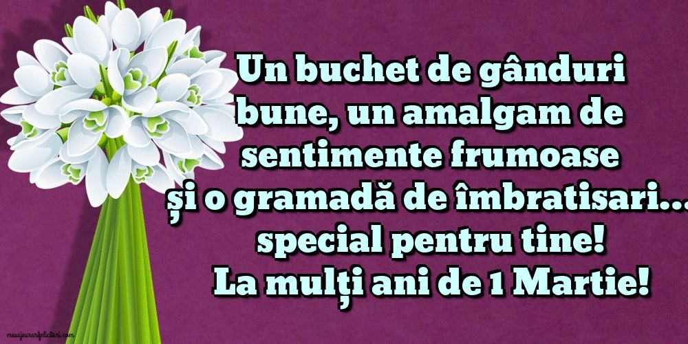 Felicitari animate de 1 Martie - La mulți ani de 1 Martie!