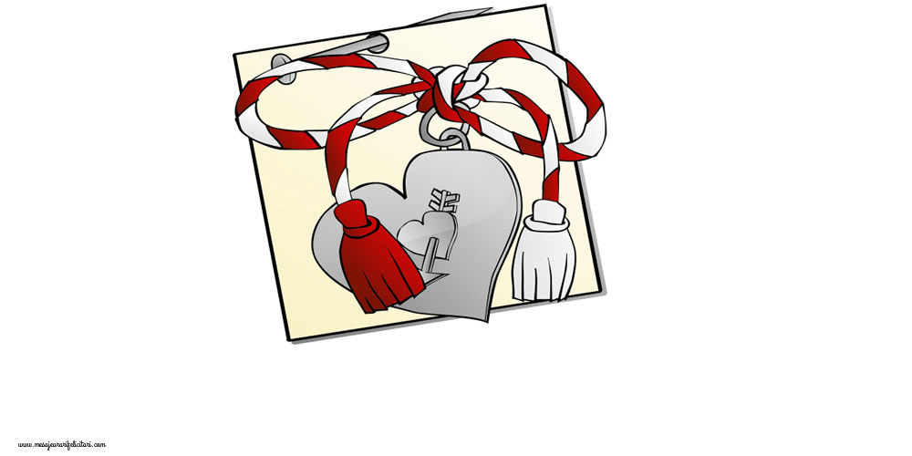 Cele mai apreciate felicitari animate de 1 Martie - Un 1 Martie fericit!