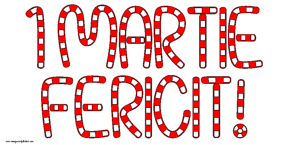 Felicitari animate de 1 Martie - 1 Martie Fericit!