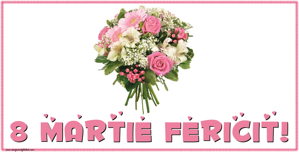 Felicitari animate de 8 Martie - 8 Martie Fericit!