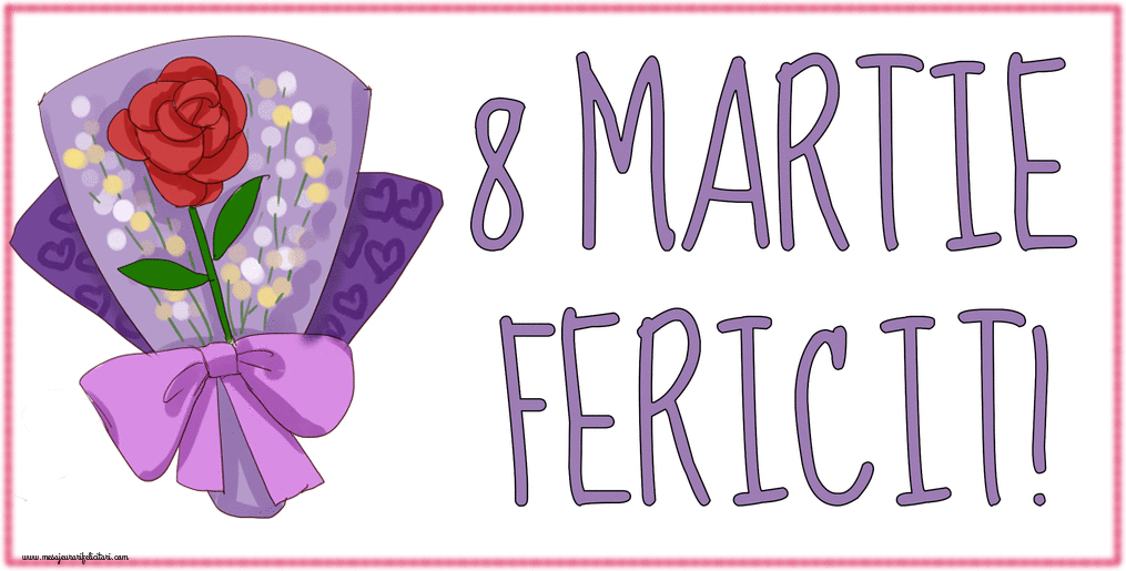 Cele mai apreciate felicitari animate de 8 Martie - 8 Martie Fericit!