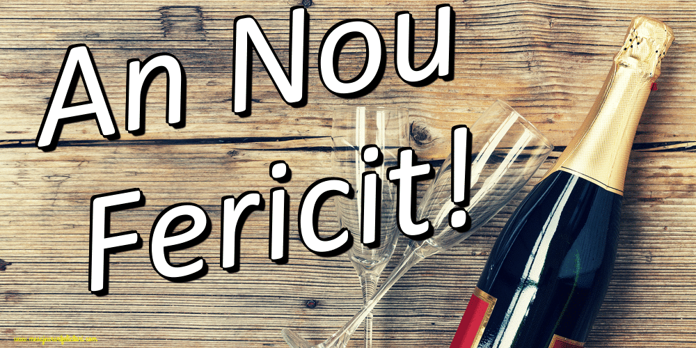 Felicitari animate de Anul Nou - An nou fericit!