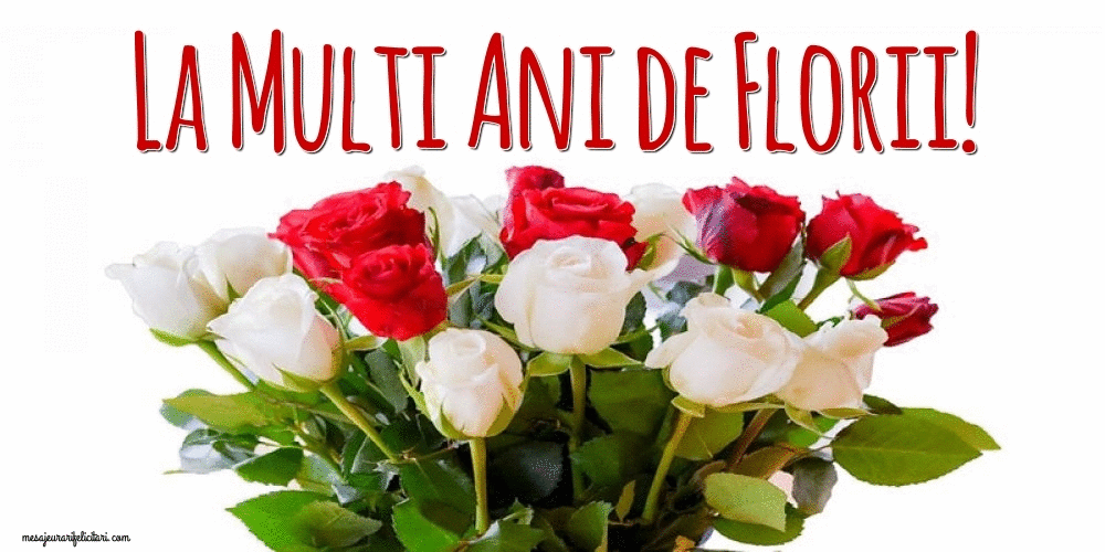 Felicitari animate de Florii - La Multi Ani de Florii!