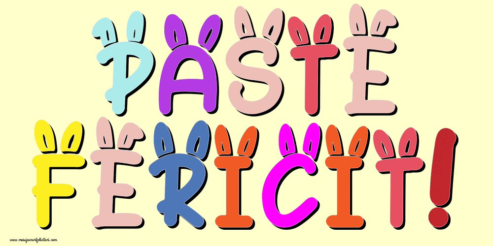 Felicitari animate de Paste - Paste Fericit!