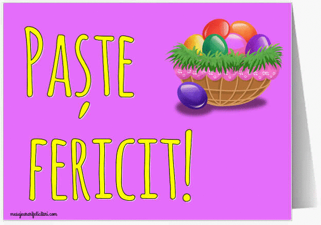 Cele mai apreciate felicitari animate de Paste - Paște fericit!