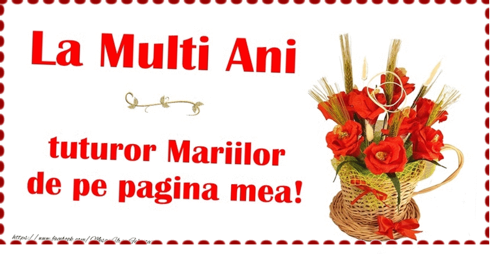 Felicitari animate de Sfanta Maria Mica - La multi ani tuturor Mariilor de pe pagina mea!