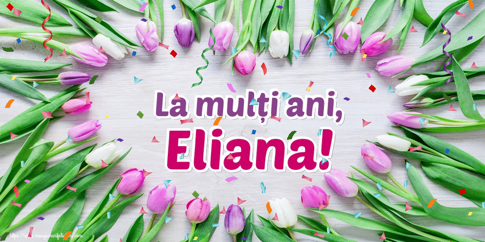 Felicitari animate de Sfantul Ilie - La mulți ani, Eliana!