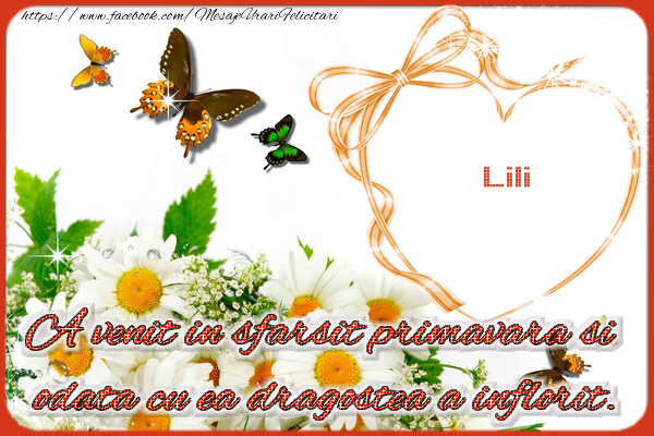 Felicitari de 1 Martie - ❤️❤️❤️ Flori & Inimioare | Lili