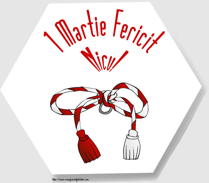 Felicitari de 1 Martie - Martisor | 1 Martie Fericit Nicu!