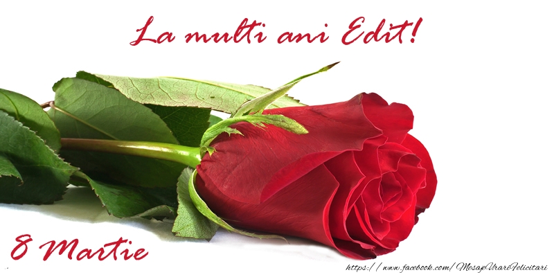 Felicitari de 8 Martie - Trandafiri | La multi ani Edit!
