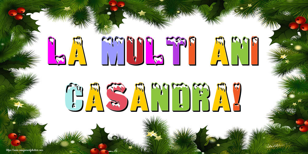  Felicitari de Anul Nou - Brazi | La multi ani Casandra!
