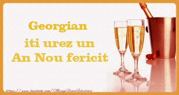 Felicitari de Anul Nou - Georgian iti urez un An Nou fericit