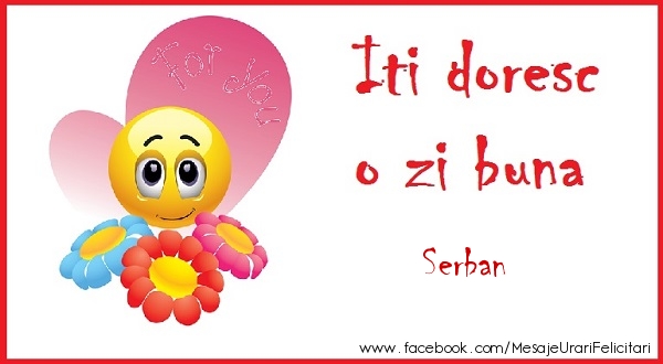 Felicitari de buna dimineata - Emoticoane | O zi buna Serban