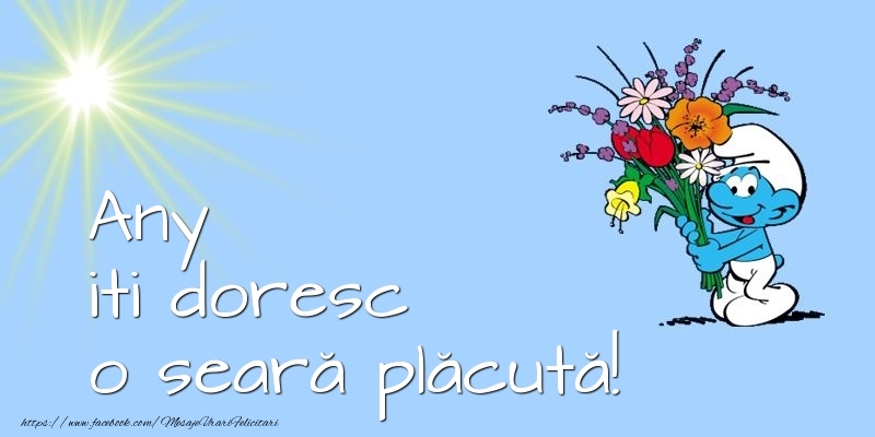 Felicitari de buna seara - Animație & Buchete De Flori & Flori | Any iti doresc o seară plăcută!