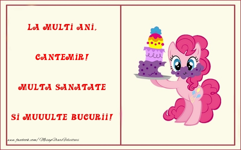 Felicitari pentru copii - La multi ani, Multa sanatate si muuulte bucurii! Cantemir